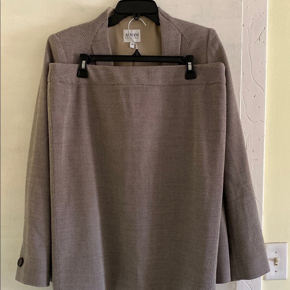 Armani Collezioni Dresses & Skirts - Armani Collezioni New Virgin Wool Skirt Matching Jacket+Pants Listed Separately